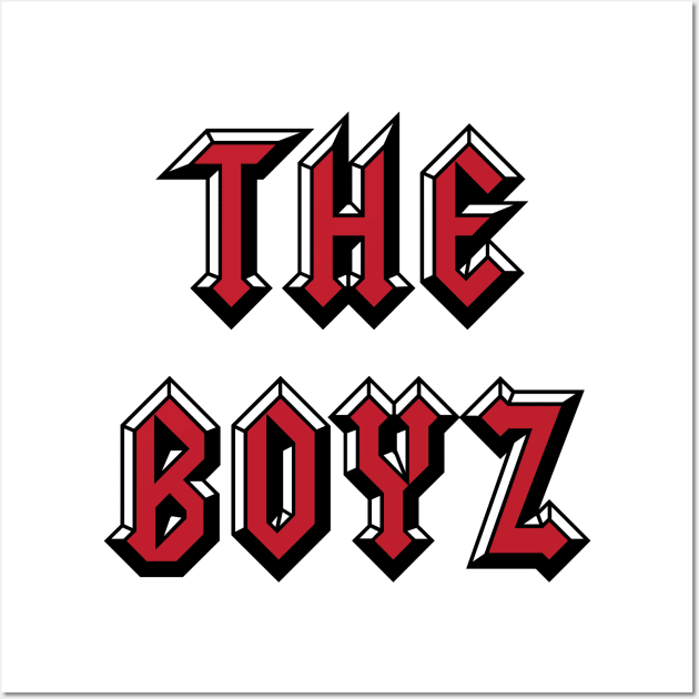 The Boyz heavy metal Wall Art by Oricca